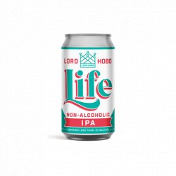 Lord Hobo Life - Non-Alcoholic IPA- 12oz - Proofnomore