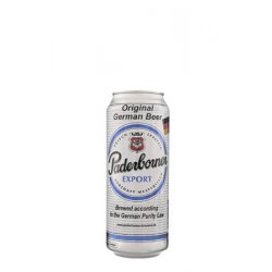 PADERBORNER BEER CAN 0.5L - The German Bottle Shop