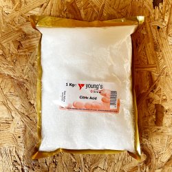 Citric Acid E330 - 1kg - Brewbitz Homebrew Shop