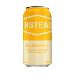 Instead  Non Alc Blonde Ale - Bishop’s Cellar