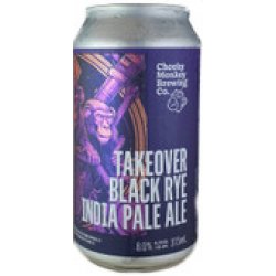 Cheeky Monkey Takeover Black Rye IPA 375mL ABV 8%  Australian Craft Beer - Hopshop