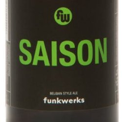 Funkwerks Saison 6 pack 12 oz. Can - Outback Liquors