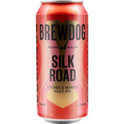 Пиво BrewDog - Silk Road Lychee & Mango  440 мл, 6.5% - Пиво лучше - pivoluchshe