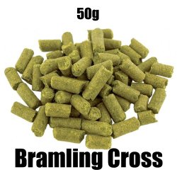 Bramling Cross Hops - T90 Pellet - 50g - Brewbitz Homebrew Shop