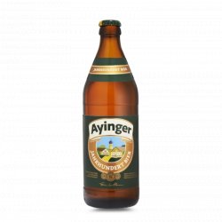 Ayinger JAHRHUNDERT BIER 0,5l - Biertipp