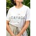 PLAYERA BLANCA ETIQUETA CAYACO 