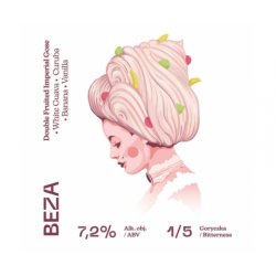 Cztery Ściany  Beza  Double Fruited Imperial Gose - Browarium