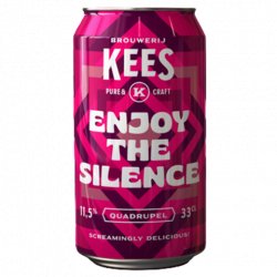 Kees Enjoy The Silence Quadrupel 330mL - The Hamilton Beer & Wine Co