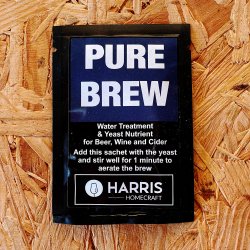 Pure Brew - Yeast Nutrient & Water Treatment - Sachet - Harris - Brewbitz Homebrew Shop