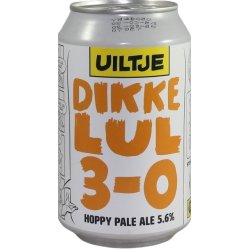 Uiltje Brewing Company Dikke Lul 3-0
