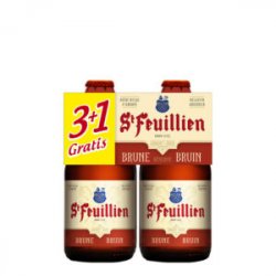 St-Feuillien Brune - 4 x 33cl  - Centre Bohey