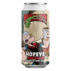 Behemoth Hopeye the Sailor Hop Oil IPA 440ml - The Beer Cellar