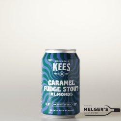 Kees  Caramel Fudge Stout Almonds Pastry Stout 33cl Blik - Melgers