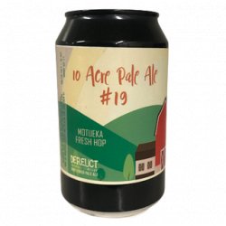 Derelict Brewing 10 Acre #19 Fresh Hop Pale Ale 330ml - The Beer Cellar