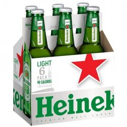 Heineken Light 6 pack 12 oz. Bottle - Petite Cellars