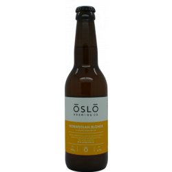 Oslo Brewing Company Oslo Norwegian Blonde - Burg Bieren Bierwinkel