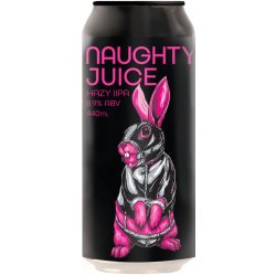 Double Vision Naughty Juice Double IPA 440ml - The Beer Cellar
