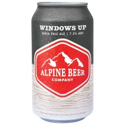 Windows Up: birra di Alpine Beer Company  Maltese - Maltese