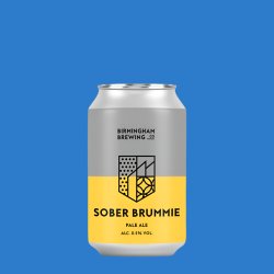 Birmingham Brewing Company Sober Brummie Pale Ale 05 ABV - Wise Bartender