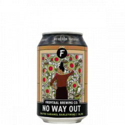 Frontaal X Põhjala  No Way Out - Rebel Beer Cans