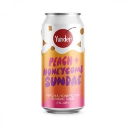 Yonder  Peach & Honeycomb Sundae [6% Pastry Sour] - Red Elephant