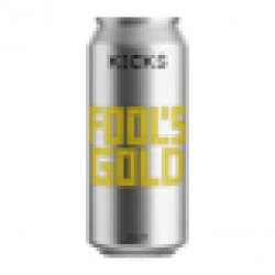 Kicks Fool's Gold Hazy IPA 440ml Can - Beer Cartel