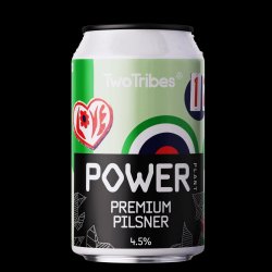 Two Tribes POWER PLANT  Premium Pilsner (GF) - Two Tribes