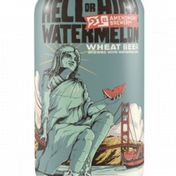 21st amendment Hell or High Watermelon 2412 oz cans - Beverages2u