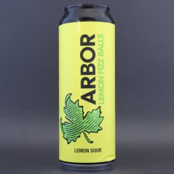 Arbor - Lemon Fizz Balls - 4.3% (568ml) - Ghost Whale