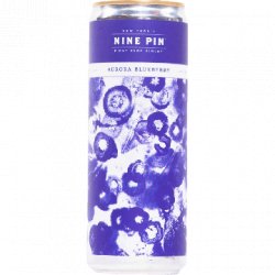 Nine Pin Cider Works Aurora Blueberry - Half Time