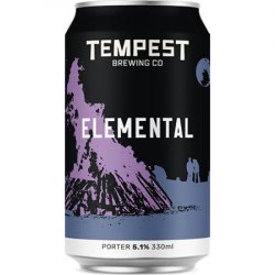 Tempest Brewing Co - Elemental - Porter 330ml - Fountainhall Wines