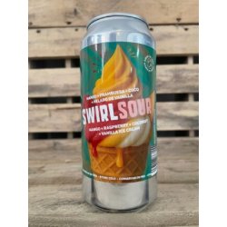 MALANDAR BREWING Swirlsour Mango Raspberry Coconut Vanilla Ice Cream