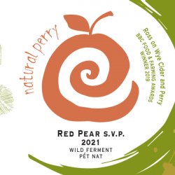 Ross on Wye  Red Pear SV pet nat perry 2021 (750ml) - The Cat In The Glass