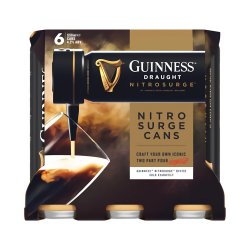 Guinness Nitrosurge 6-Pack 558ml Can 4.2% ABV - Martins Off Licence