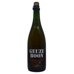 Boon Oude Gueuze Black Label No. 3
