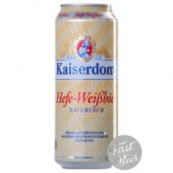 Bia Kaiserdom Hefe Weissbier 4.7% – Lon 500ml – Thùng 24 Lon - First Beer – Bia Nhập Khẩu Giá Sỉ