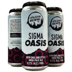 Appalachian Sigma Oasis NEIPA 16 pack16 oz cans - Beverages2u