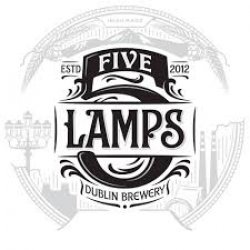 Five Lamps - Lager 4.2% ABV 500ml Bottle - Martins Off Licence