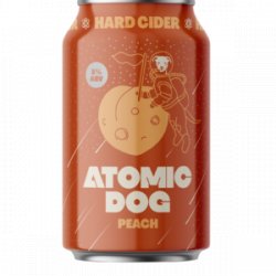 Atomic Dog Peach Hard Cider 6 pack12 oz can - Beverages2u