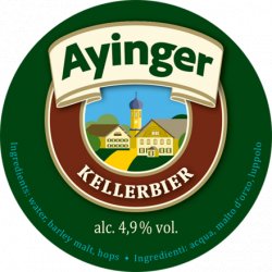 Ayinger Kellerbier 4,9% 30 l PolyKeg (A) - Brill & Co
