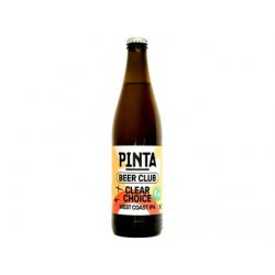 PINTA  - Beer Club: Clear Choice 0,5l sklo 6,5% alc. - Beer Butik