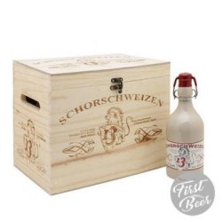 Hộp quà 6 chai Schorsch Weizen 13%  Chai 500ml - First Beer – Bia Nhập Khẩu Giá Sỉ