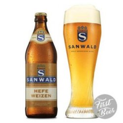 Bia Sanwald Hefeweizen 4.9% – Chai 500ml – Thùng 20 Chai - First Beer – Bia Nhập Khẩu Giá Sỉ