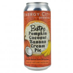 Energy City Bistro Pumpkin Coconut Banana Cream Pie Sour - CraftShack