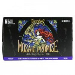 Founders Mosaic Promise IPA 12oz 6pk Cn - Luekens Wine & Spirits