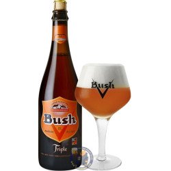 Bush Amber Triple 12° - 34L - BelgianShop