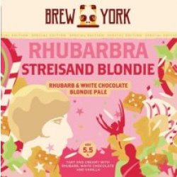 Brew York Rhubarbra Streisand Blondie (Keg) - Pivovar