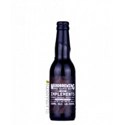 NerdBrewing - Implements Imperial Chocolate Truffle Stout - Cinnamon & Licorice Ed. - Glasbanken