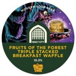 Vault City Fruits Of The Forest Triple Stacked Breakfast Waffle (Keg) - Pivovar