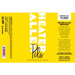 Heater Allen Pils 16oz can - Bine & Vine